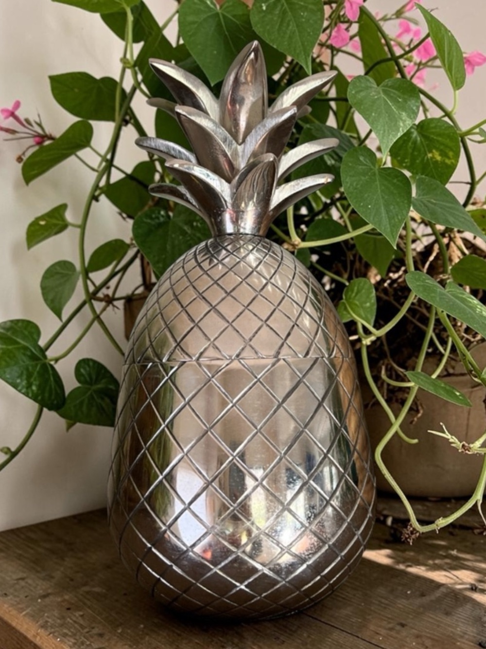 Pineapple Trinket Box Decorative Accent Tropical